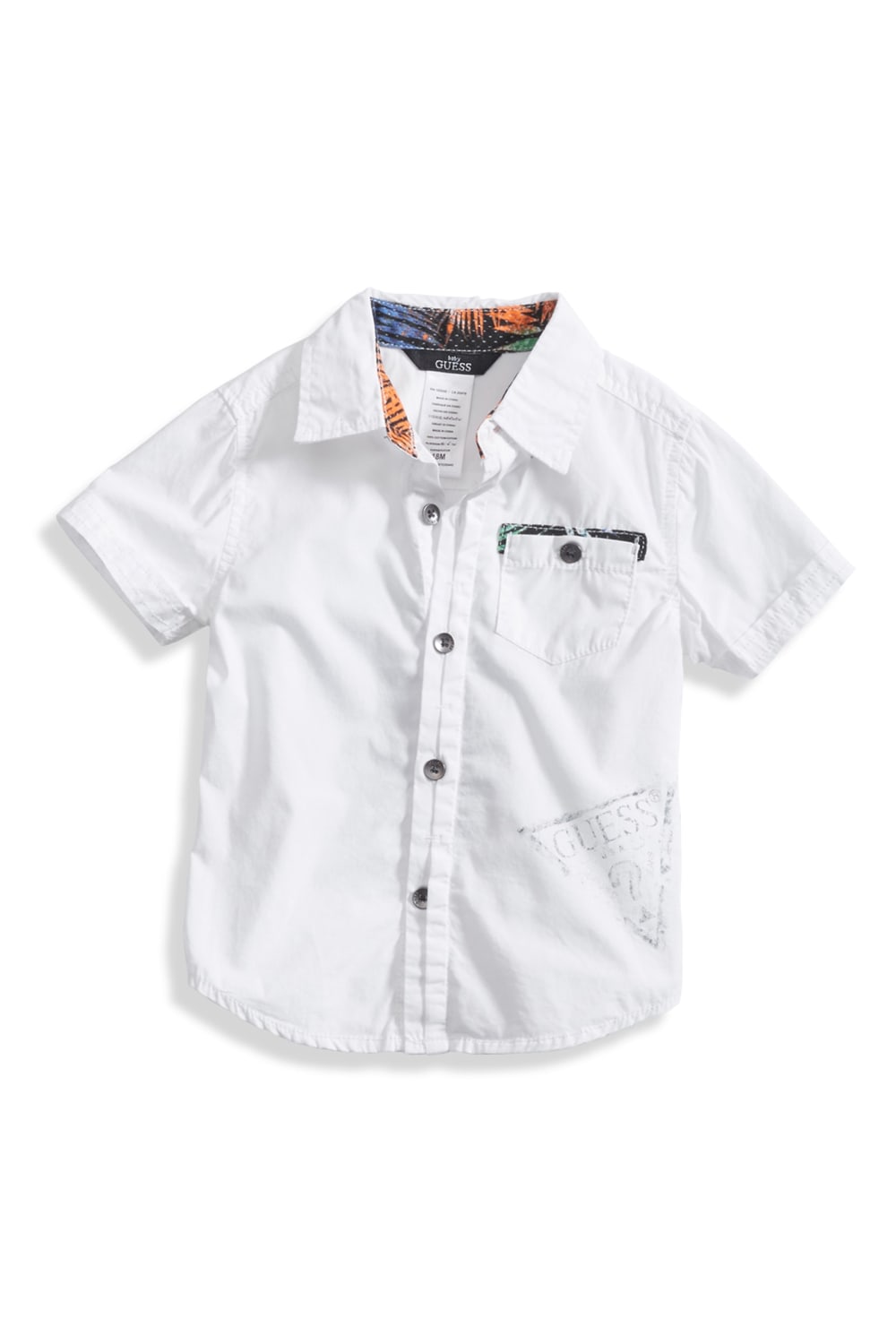 Short-Sleeve Photo Shirt (12-24m) - Guess