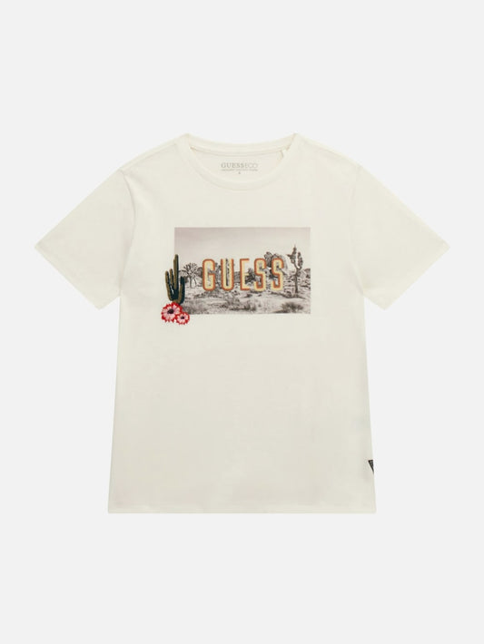 Printed logo t-shirt - Guess