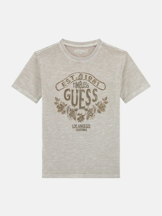 Eco Mini Me Crewneck Tee (7-16) - Guess