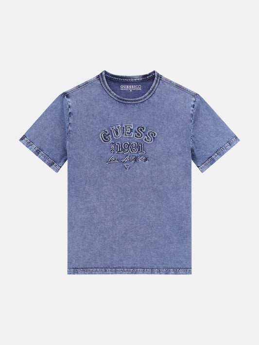 Embroiderd logo t-shirt - Guess