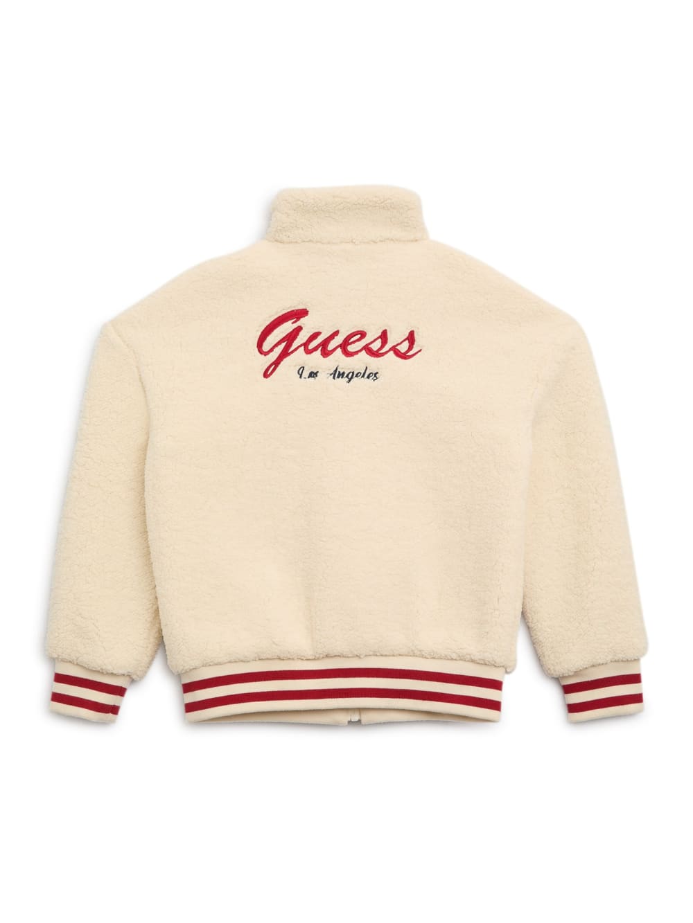 Faux-Fur Varsity Jacket (7-16) - Guess