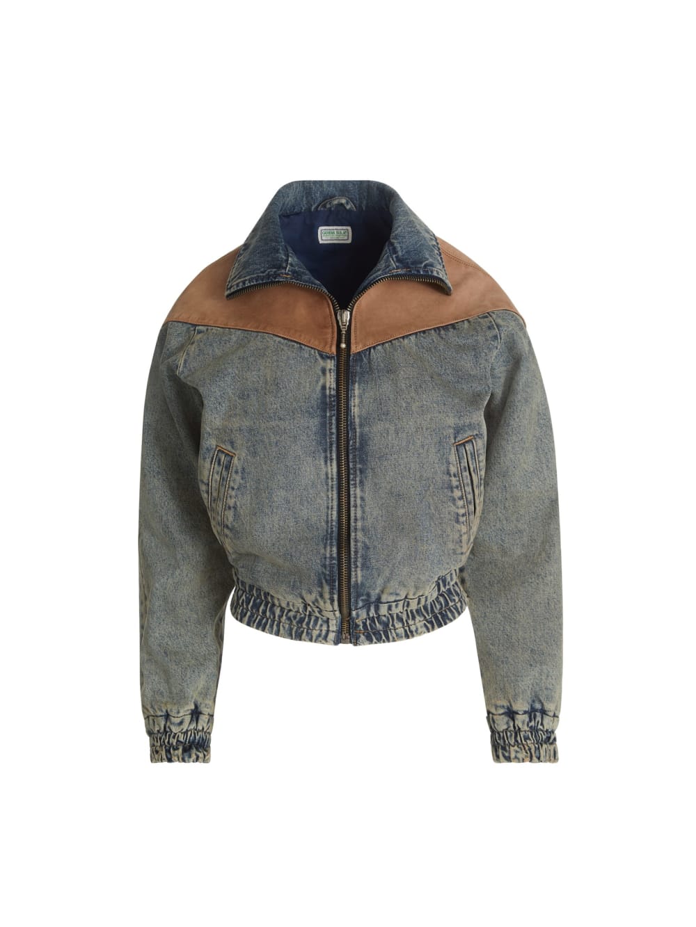 zip denim jacket - Guess