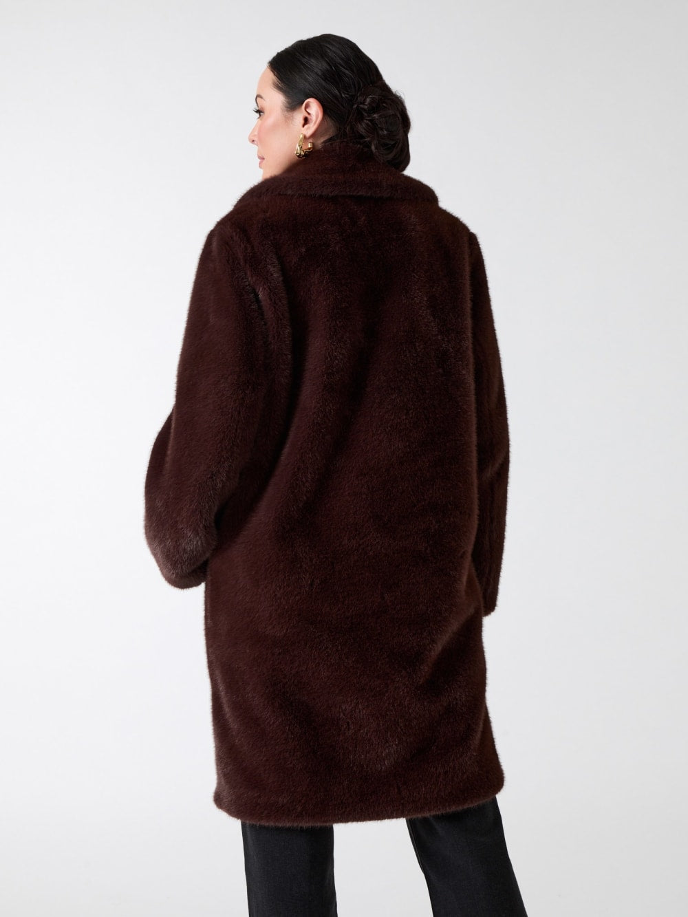 Bianca Faux-Fur Coat - Guess