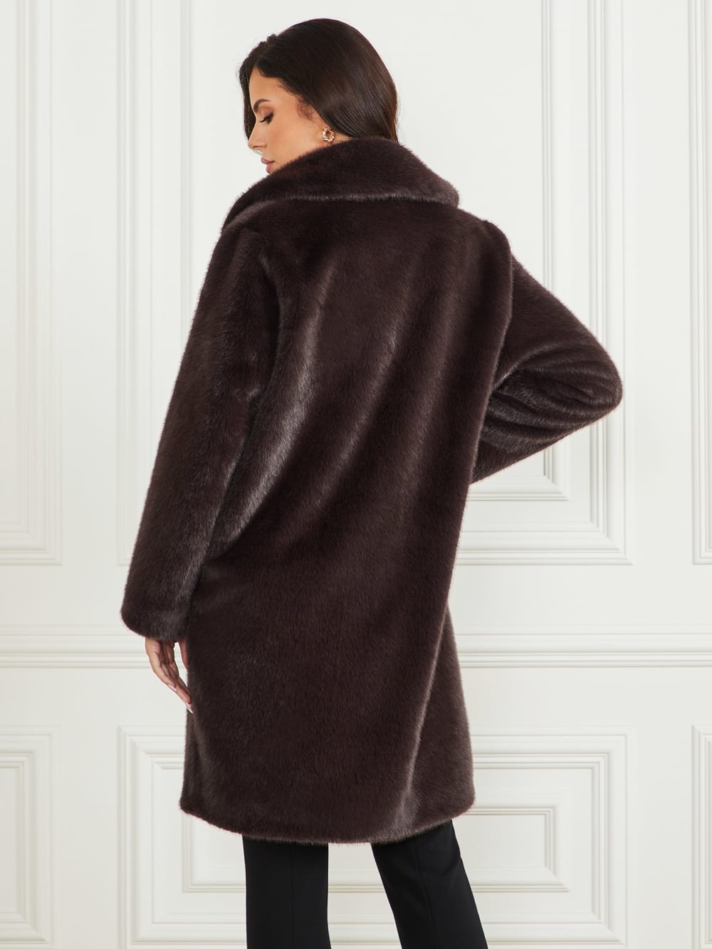 Bianca Faux-Fur Coat - Guess