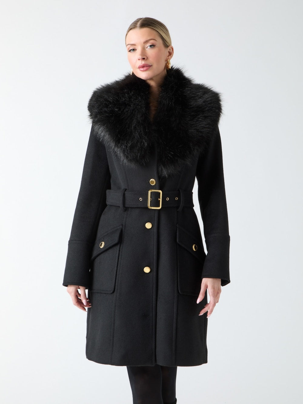 New Wool-Blend Alice Coat - Guess