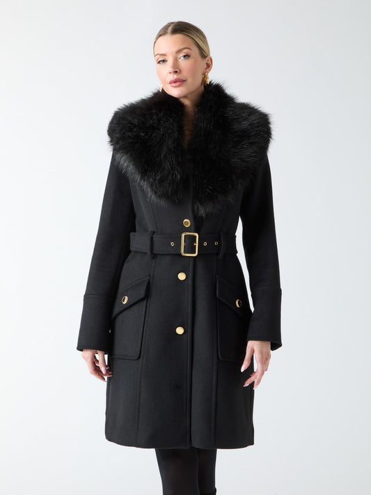 New Wool-Blend Alice Coat - Guess