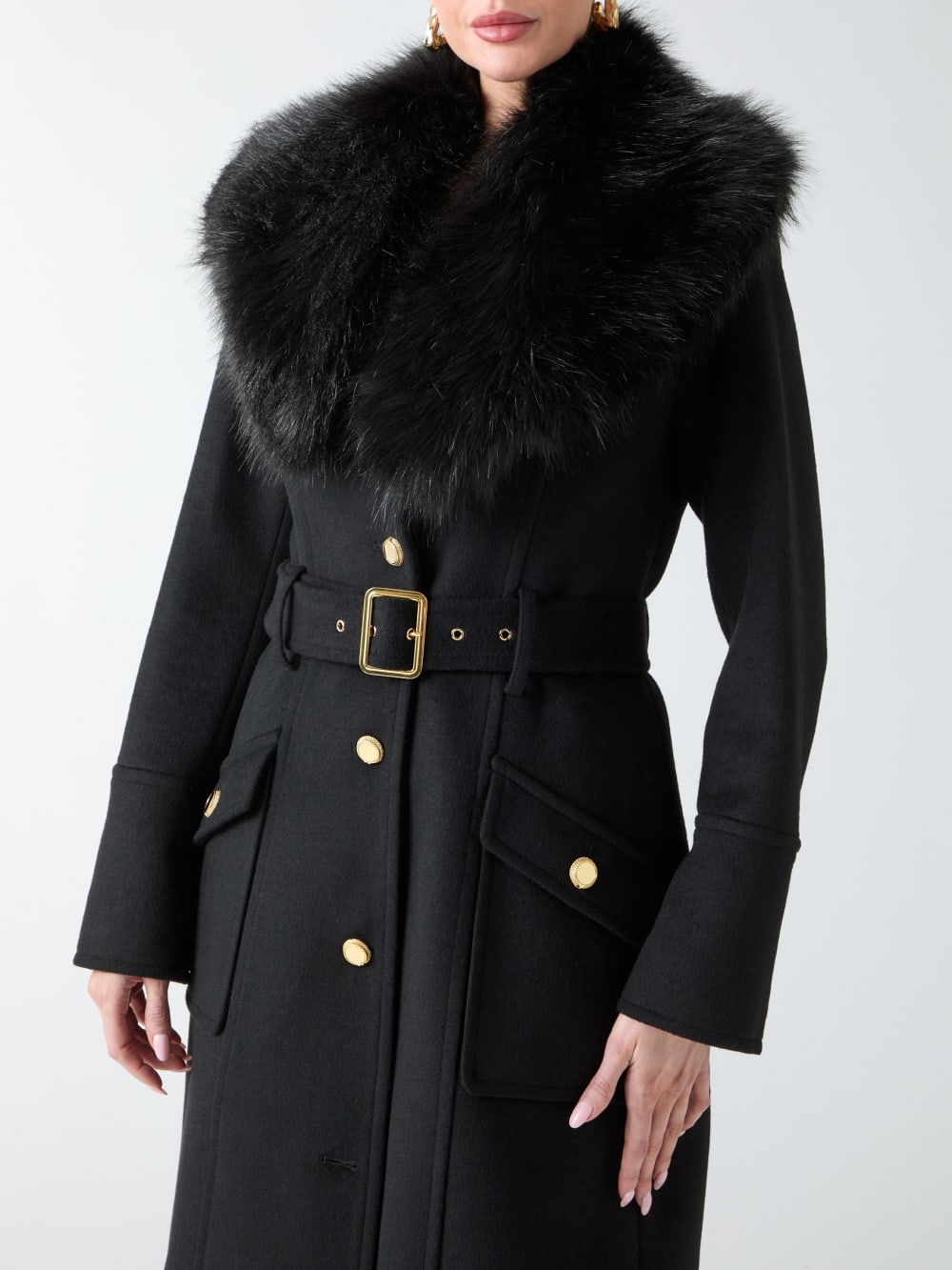 New Wool-Blend Alice Coat - Guess
