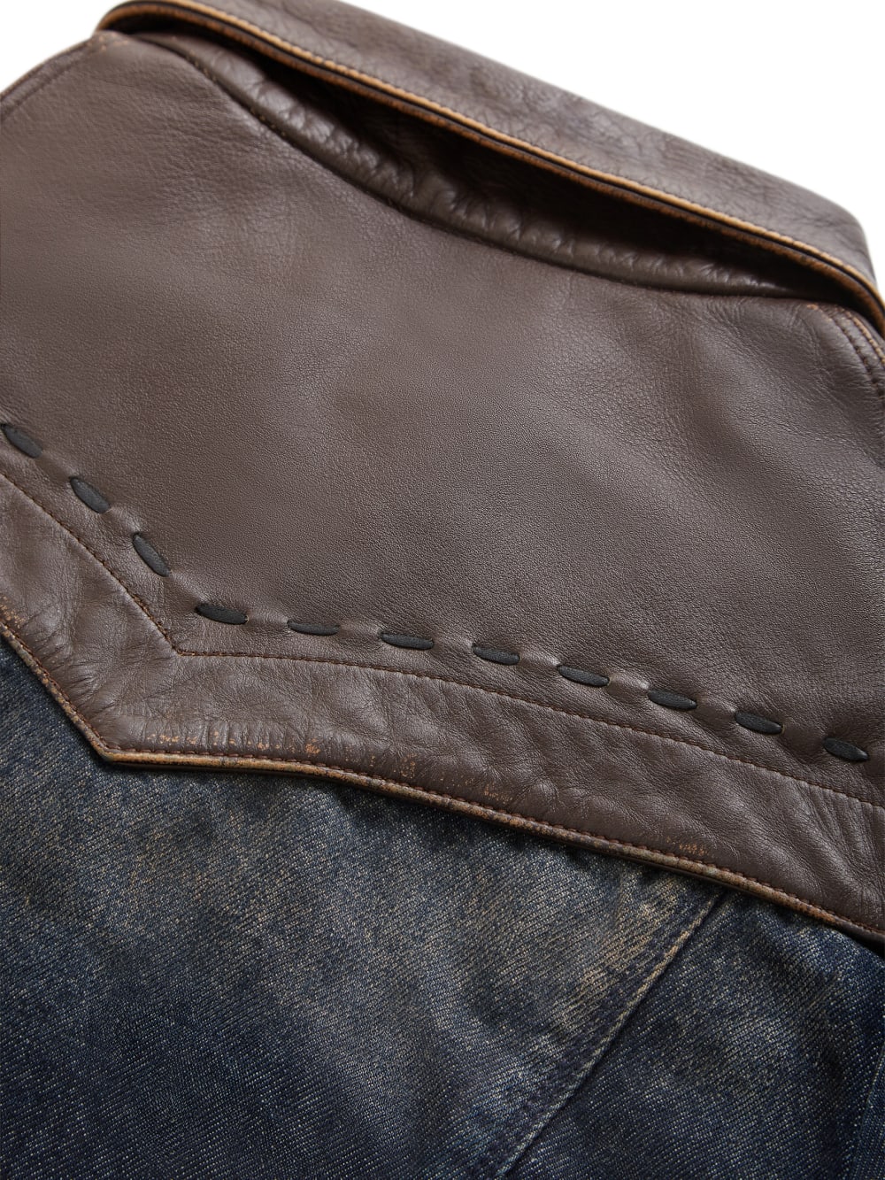 contrast denim jacket - Guess