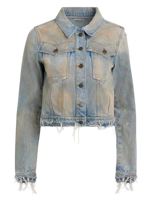 denim trucker jacket - Guess
