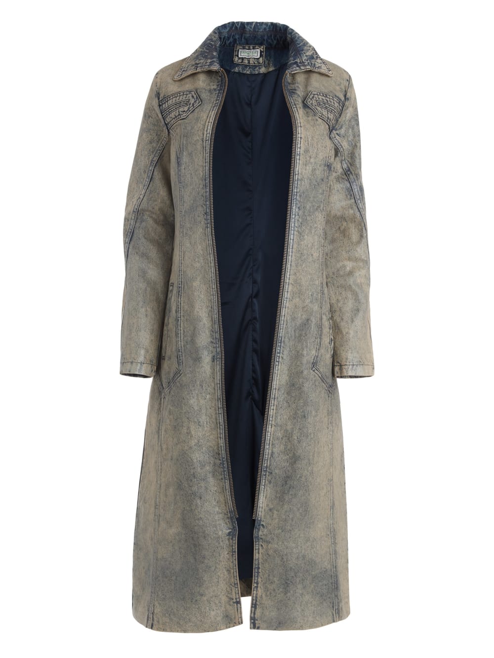 long denim coat - Guess