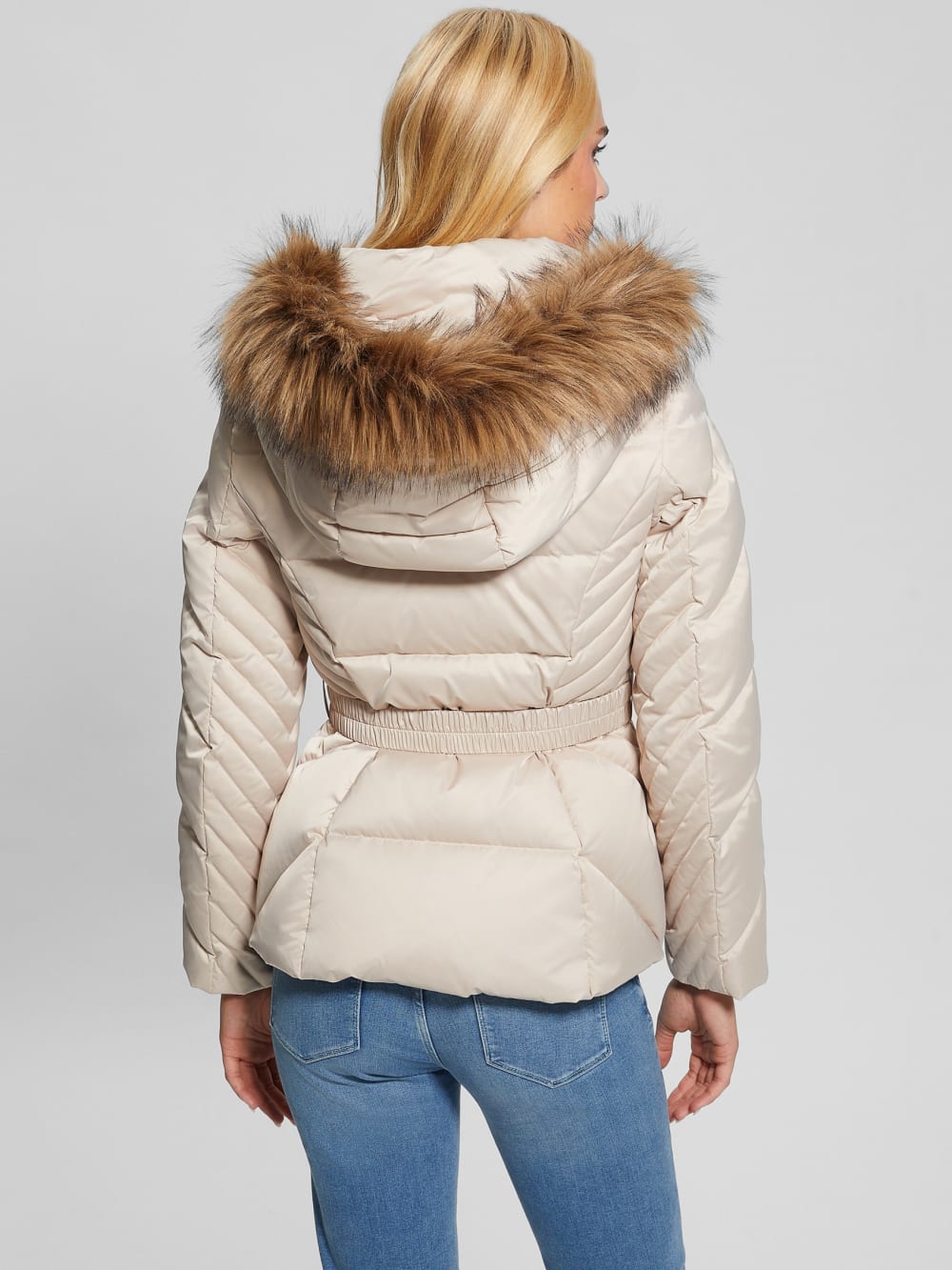Olga Genuine Down Jacket - Guess