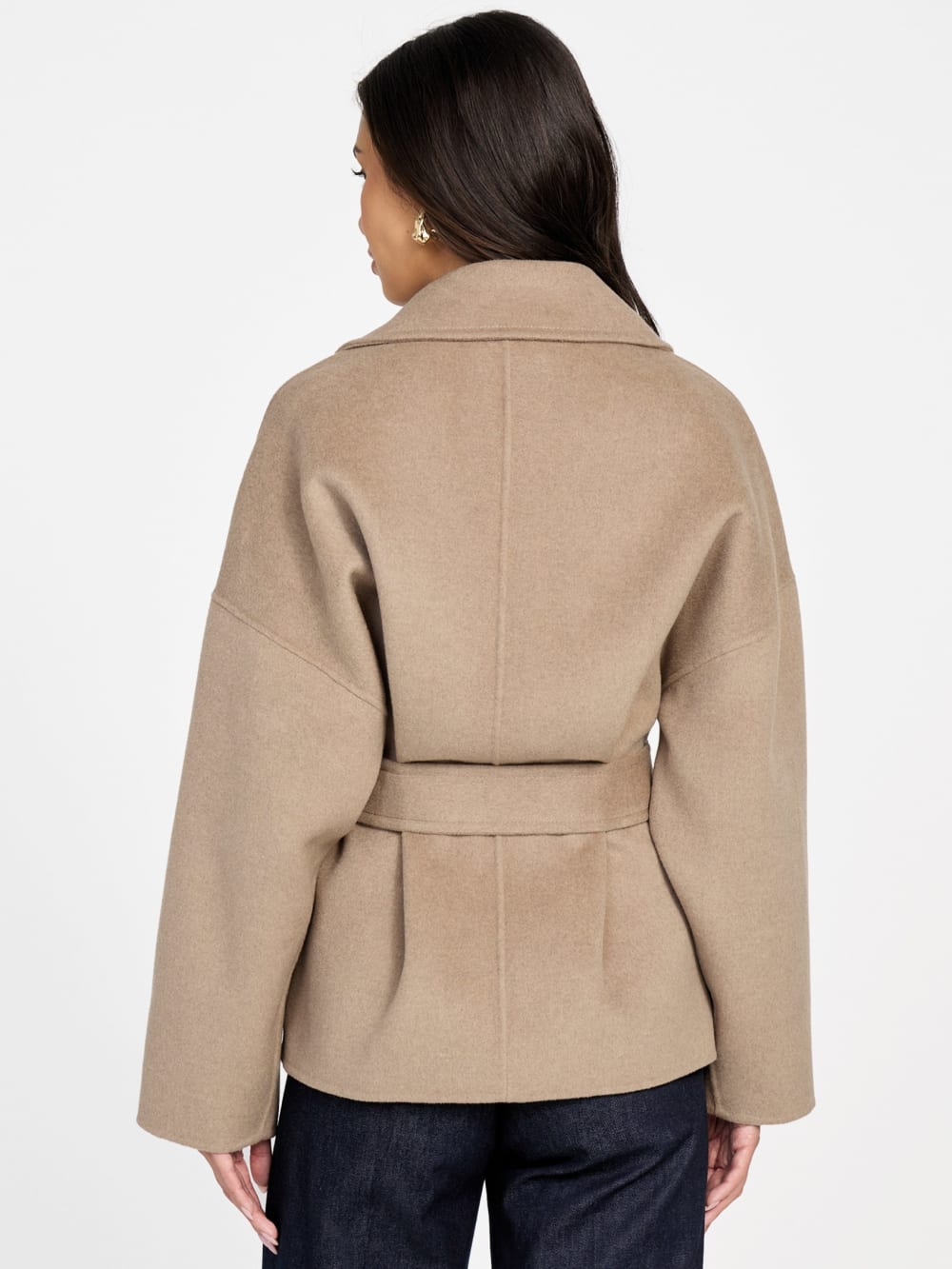 Ella Belted Short Coat - Guess