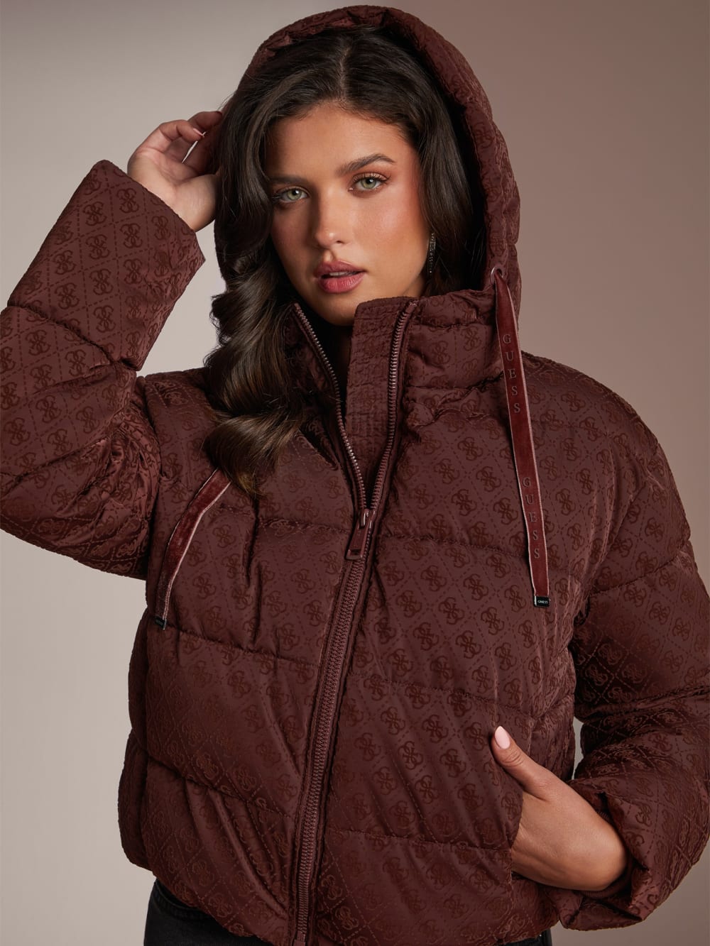 Daisy Quattro G Puffer Jacket - Guess
