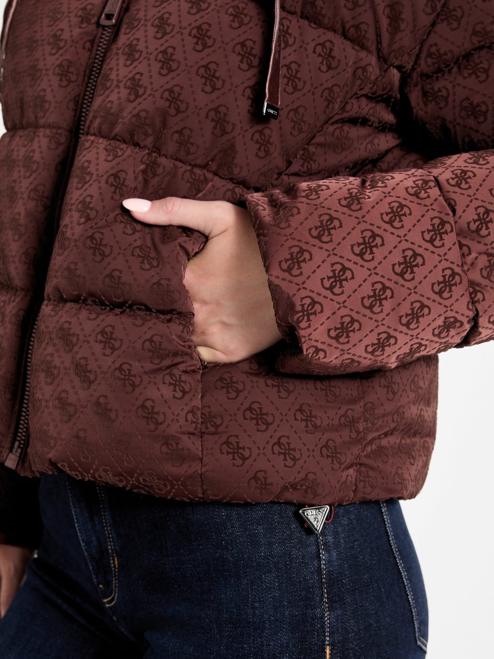 Daisy Quattro G Puffer Jacket - Guess