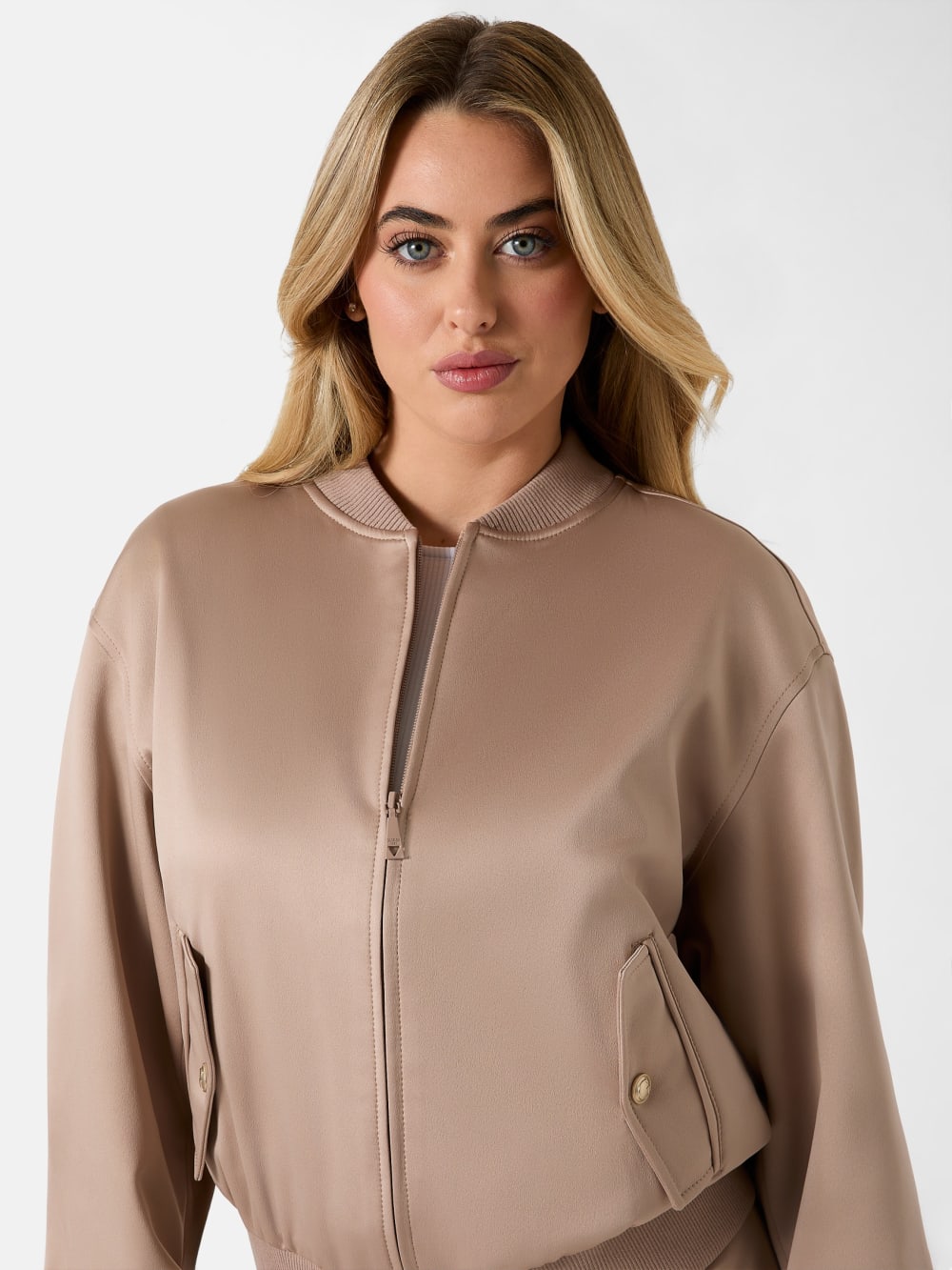 Nylon bomber jacket - Guess