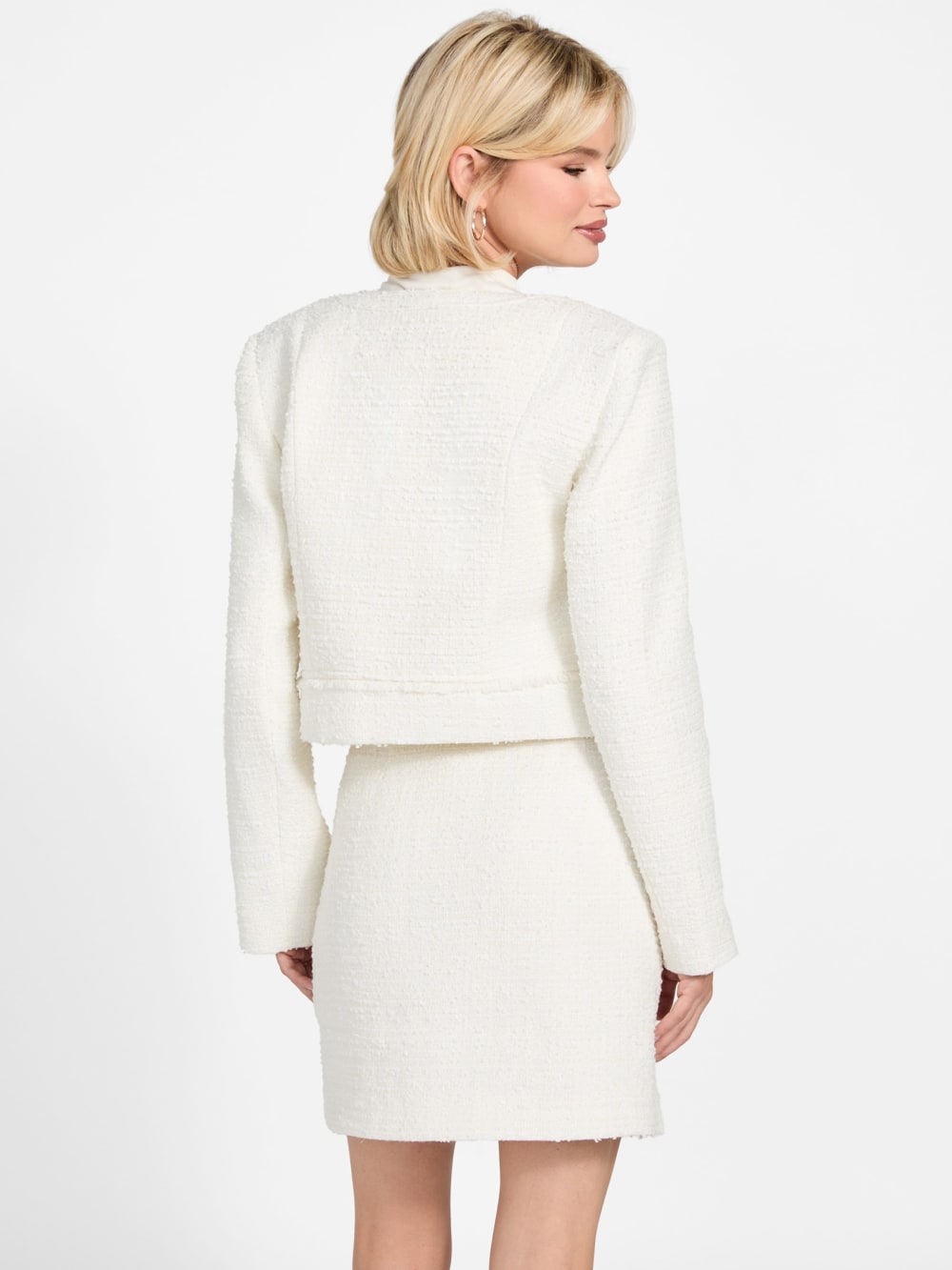 Eco Clotilde Tweed Jacket - Guess