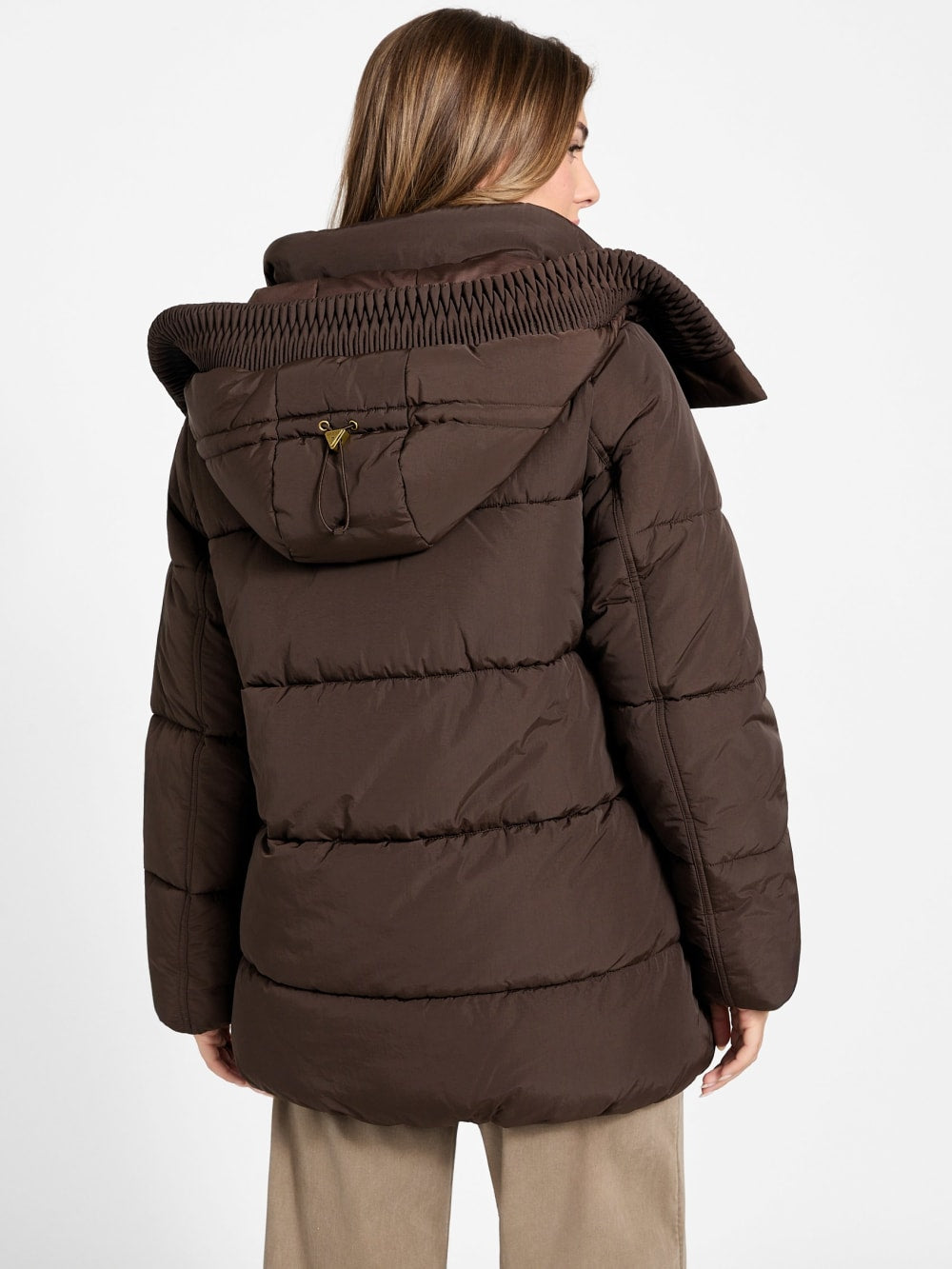 Eco Eleonor Hooded Puffer Jacket - Guess