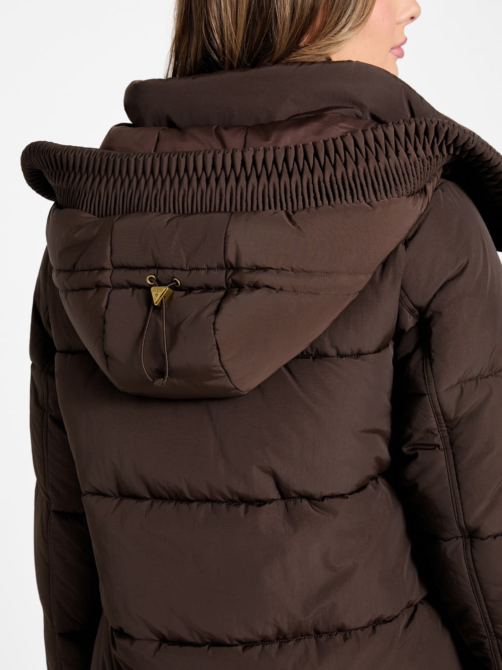 Eco Eleonor Hooded Puffer Jacket - Guess
