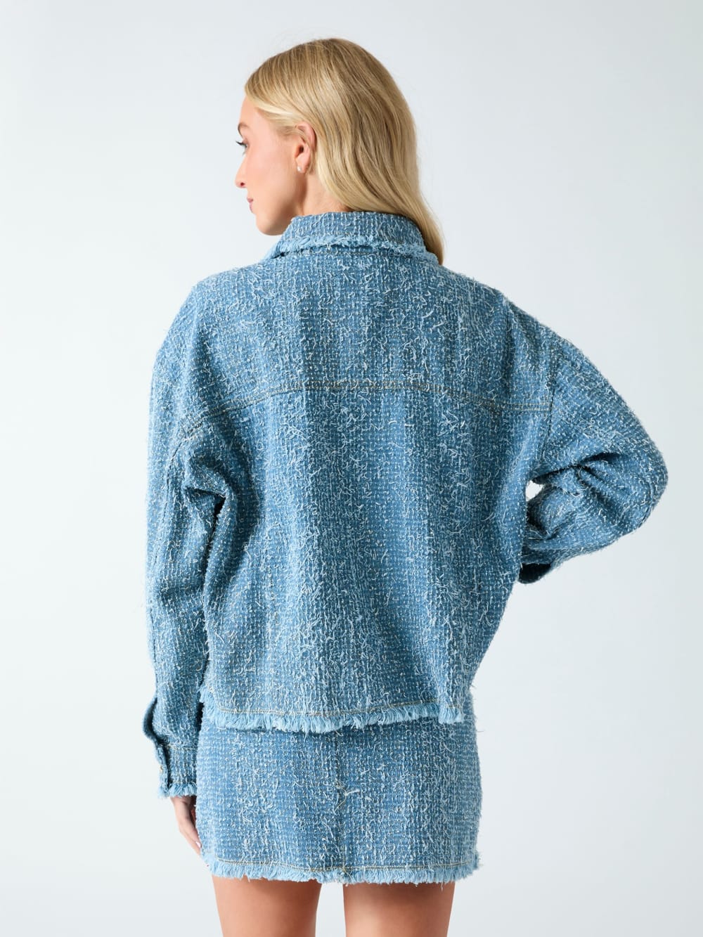 Denim tweed jacket - Guess