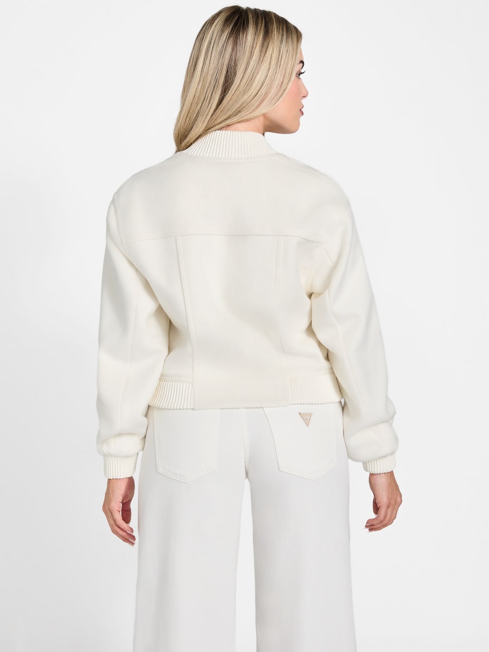 Eco Lorenza Wool-Blend Jacket - Guess