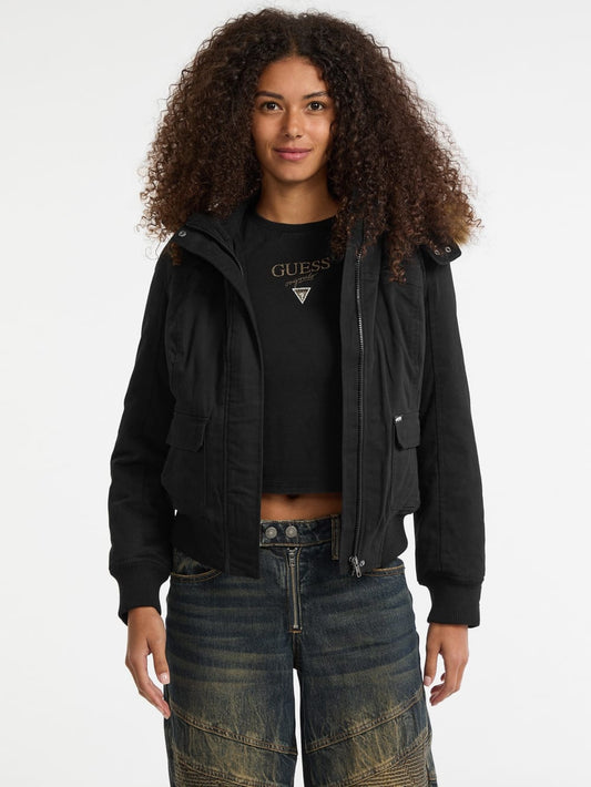 GUESS Originals Eco Faux-Fur Hooded Parka - Guess