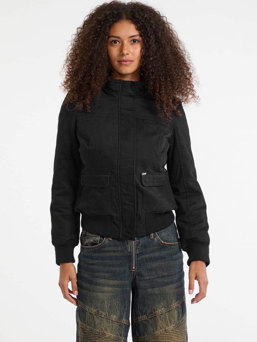 GUESS Originals Eco Faux-Fur Hooded Parka - Guess