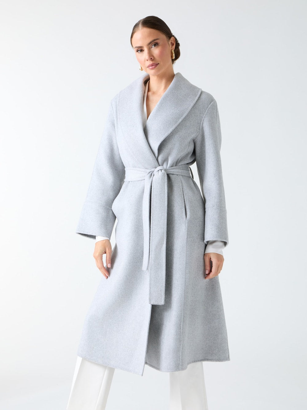Keera Wool-Blend Coat - Guess