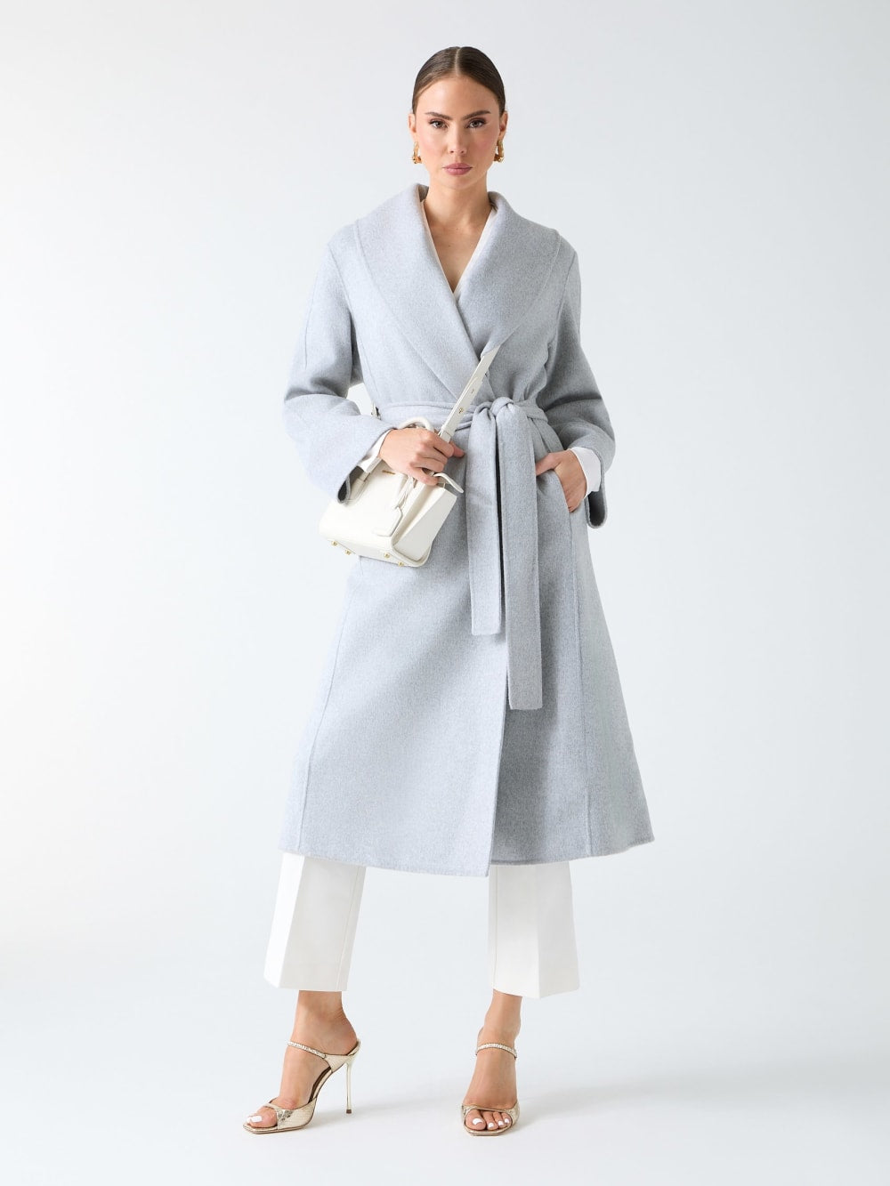 Keera Wool-Blend Coat - Guess
