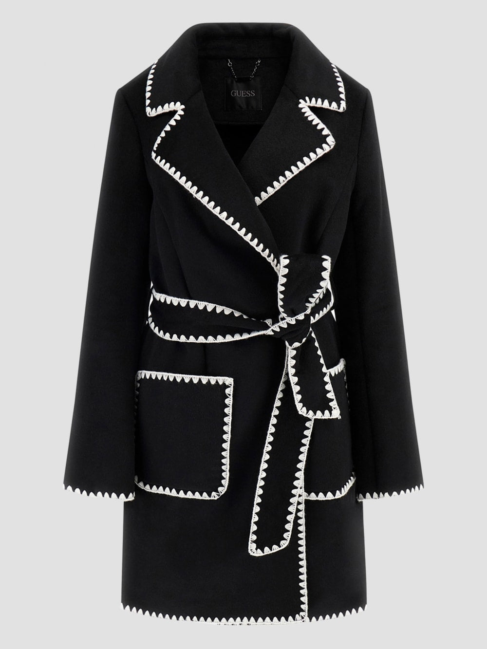 Eco Victoire Wool-Blend Coat - Guess