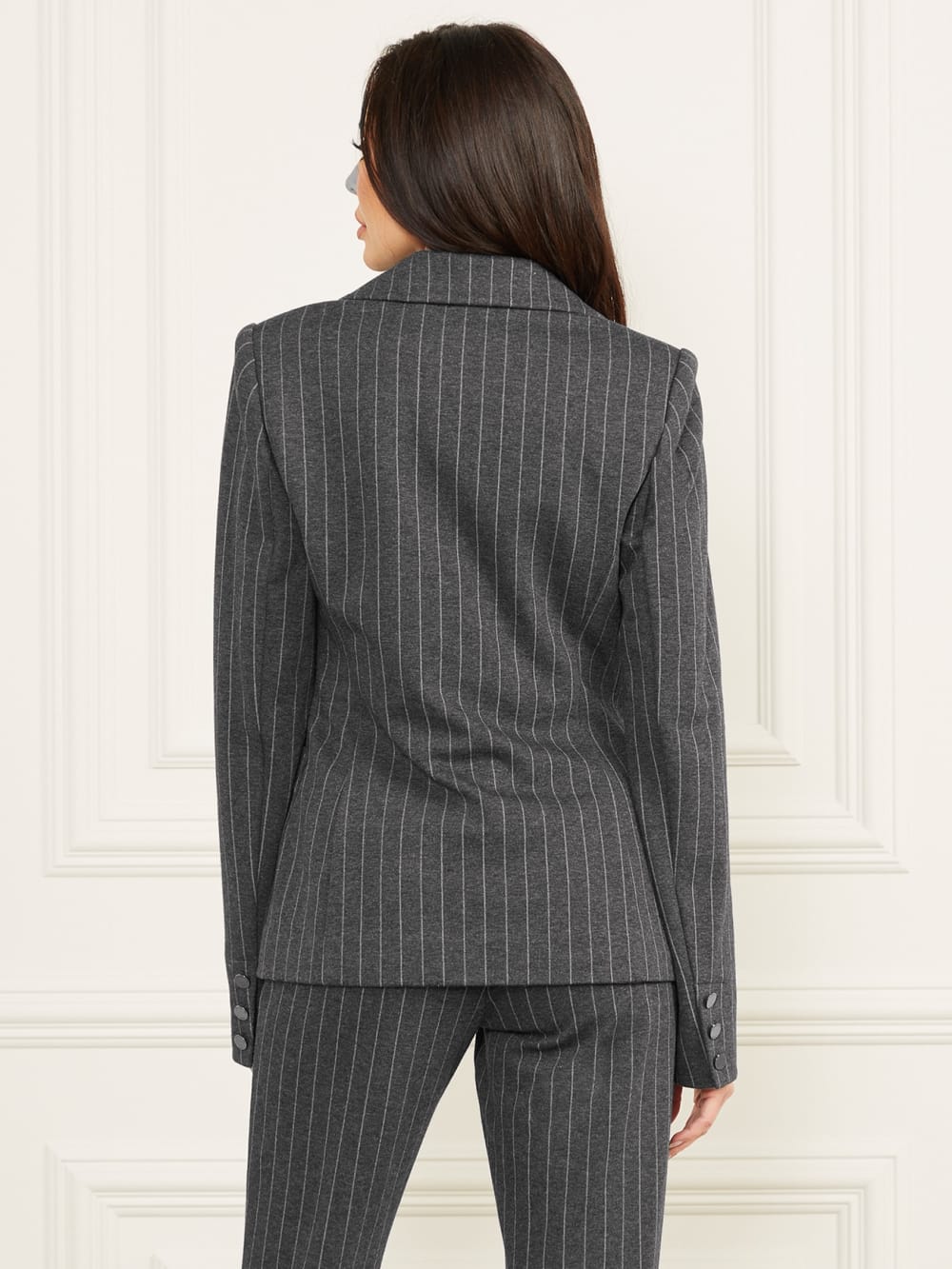 Hayden Pinstriped Blazer - Guess