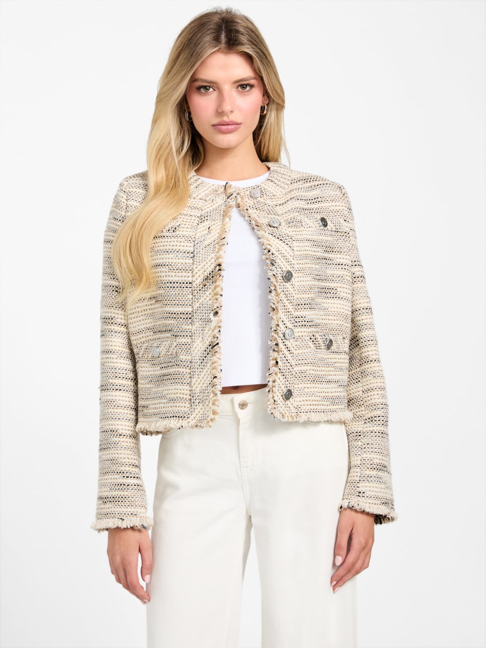 Sutton Tweed Jacket - Guess