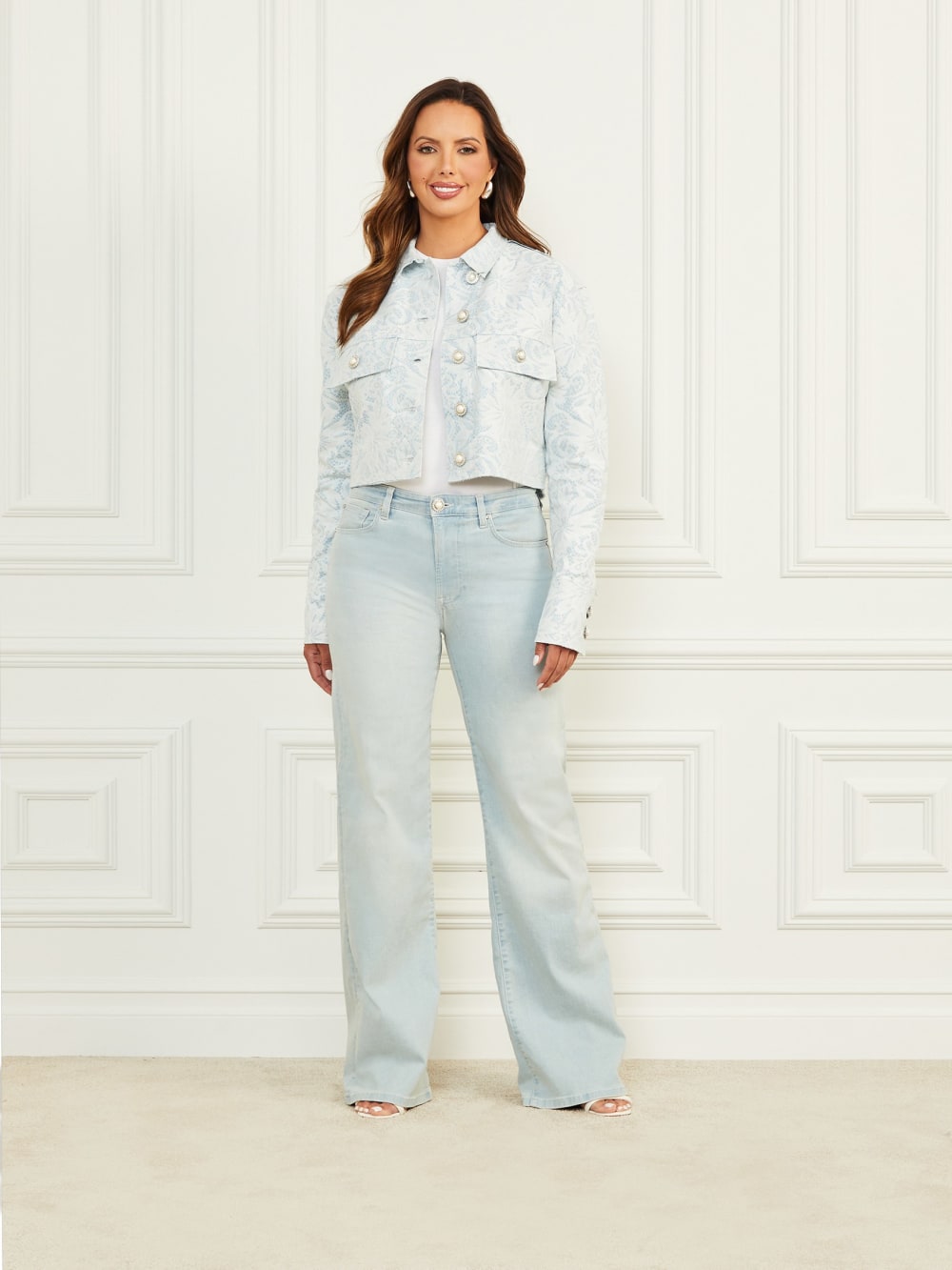 Glam Romantica Denim Jacket - Guess