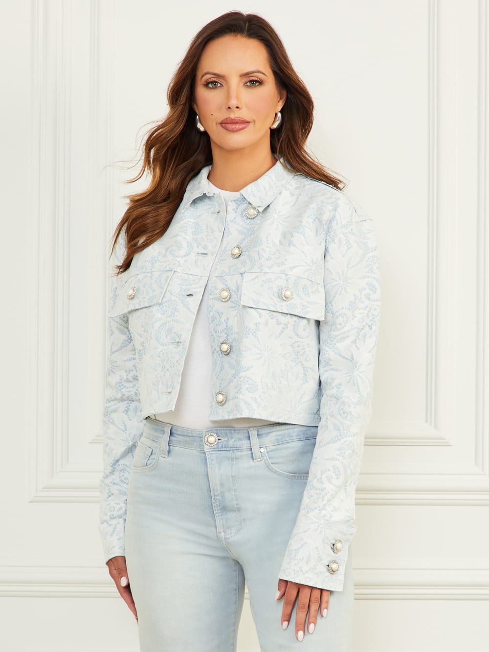 Glam Romantica Denim Jacket - Guess