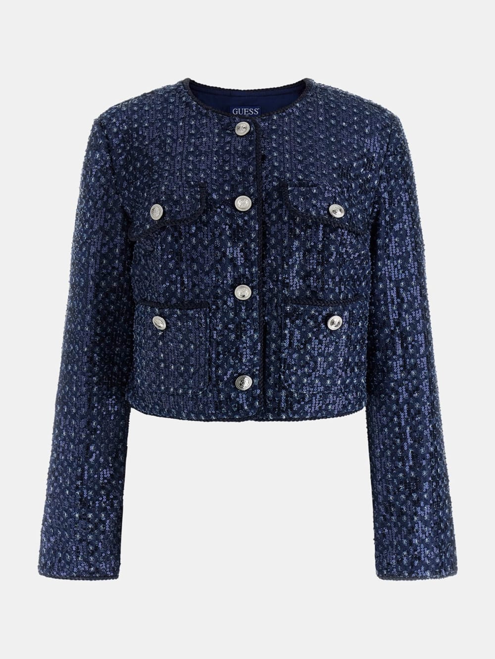Elisa Sequin Denim Jacket - Guess