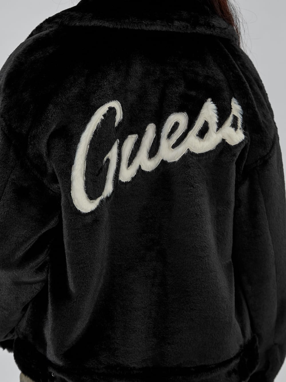 GUESS Originals Oversized Fur Jacket - Guess