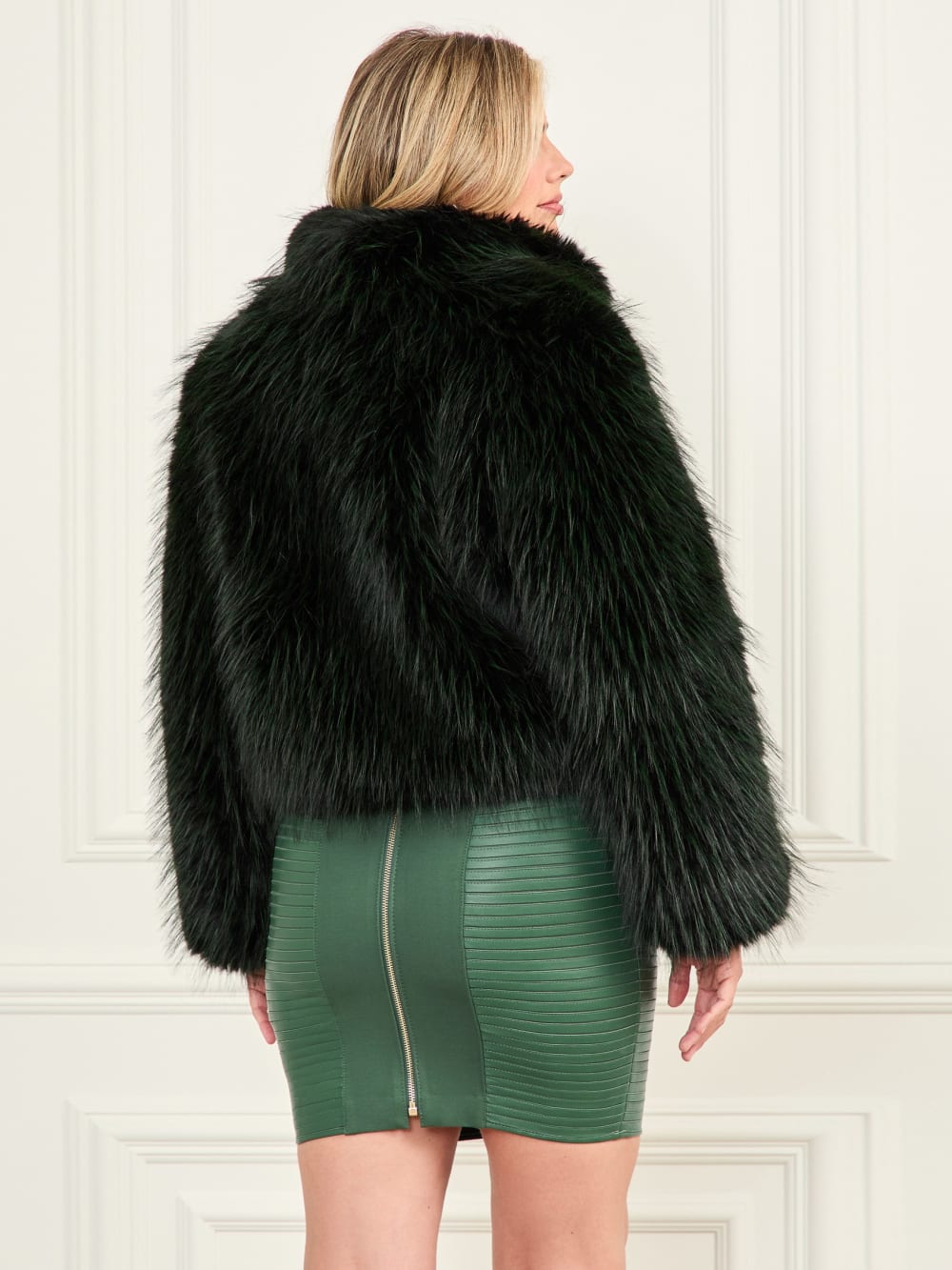 Lula Faux-Fur Coat - Guess