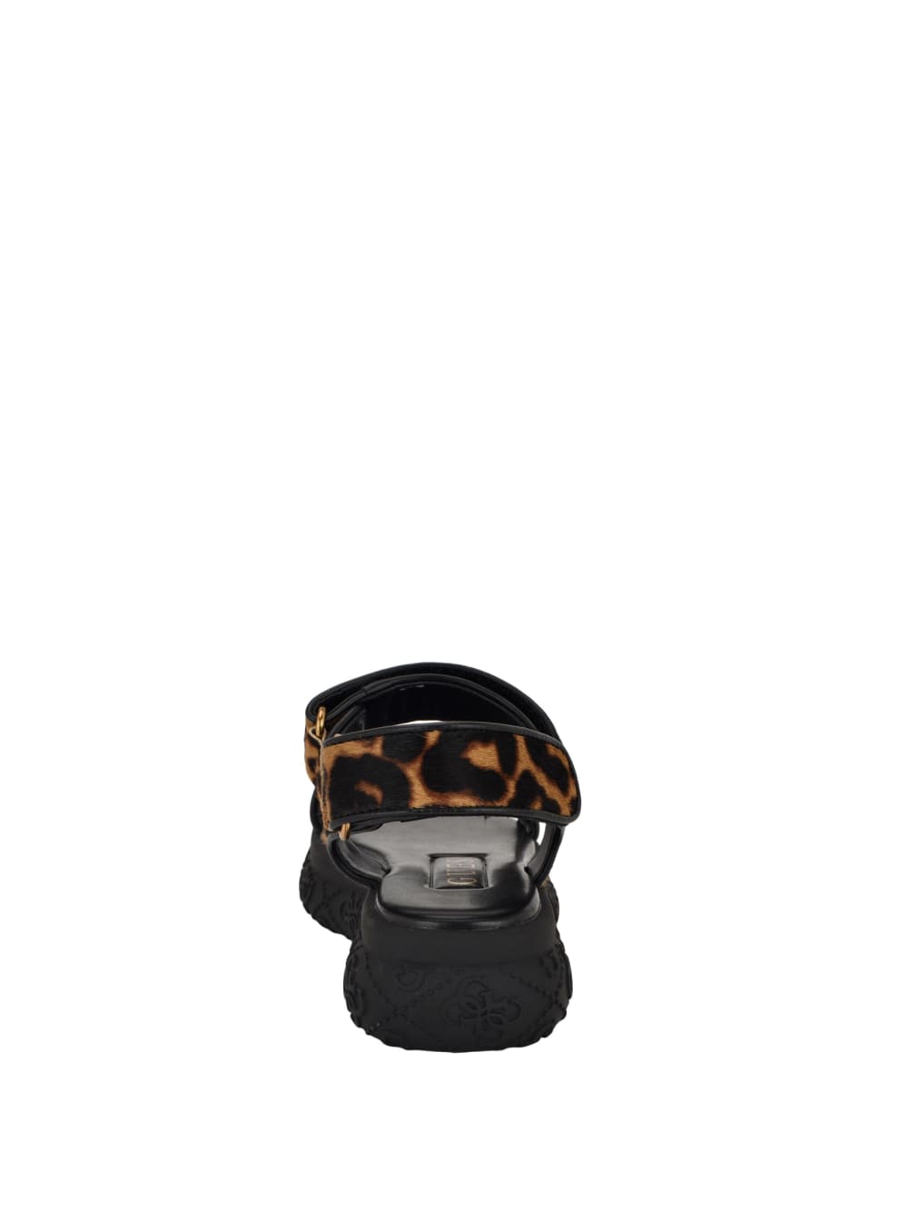 Lanara Leopard Strapped Sandal - Guess