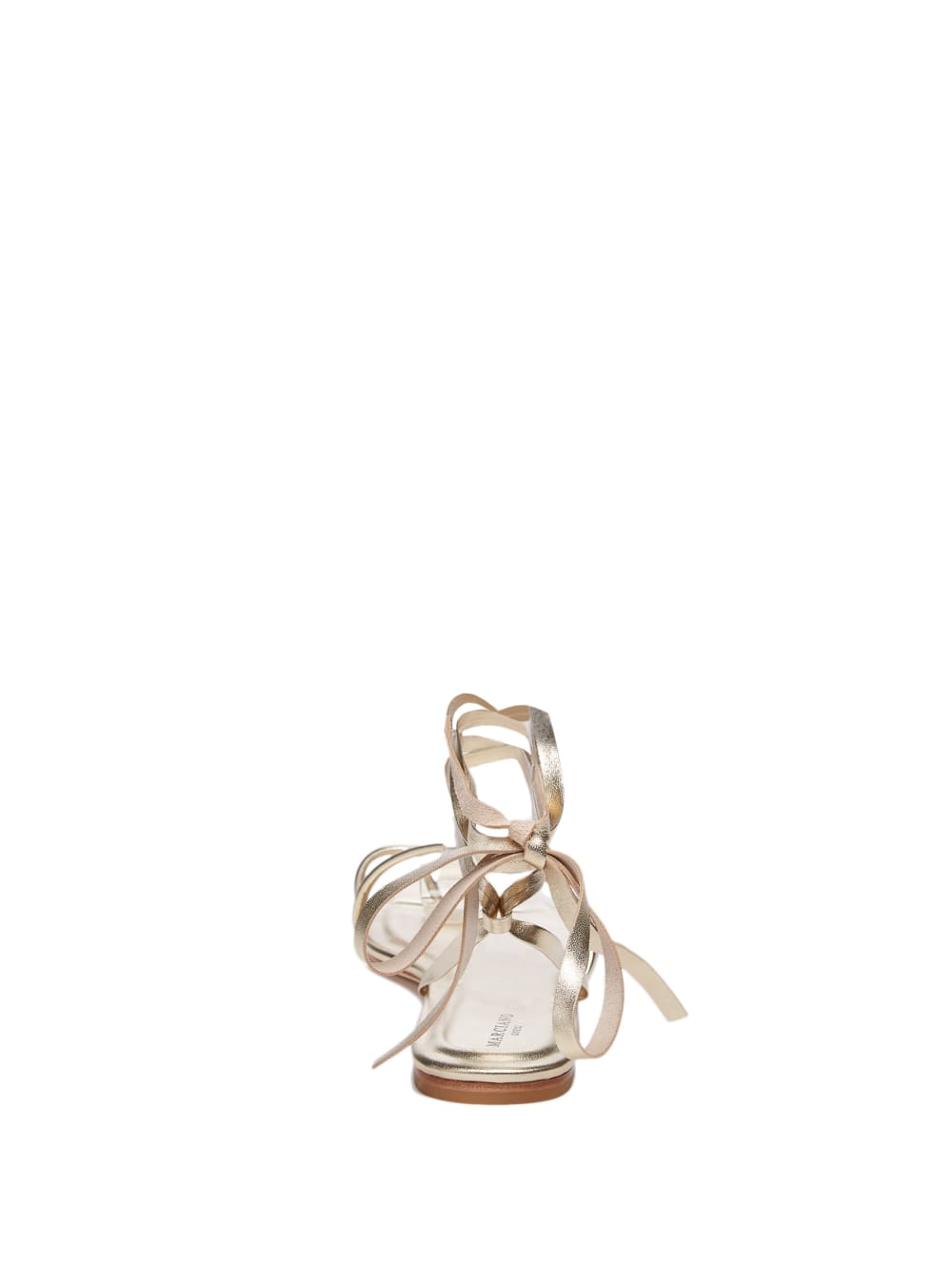 Sarah Metallic Flat Sandal - Guess