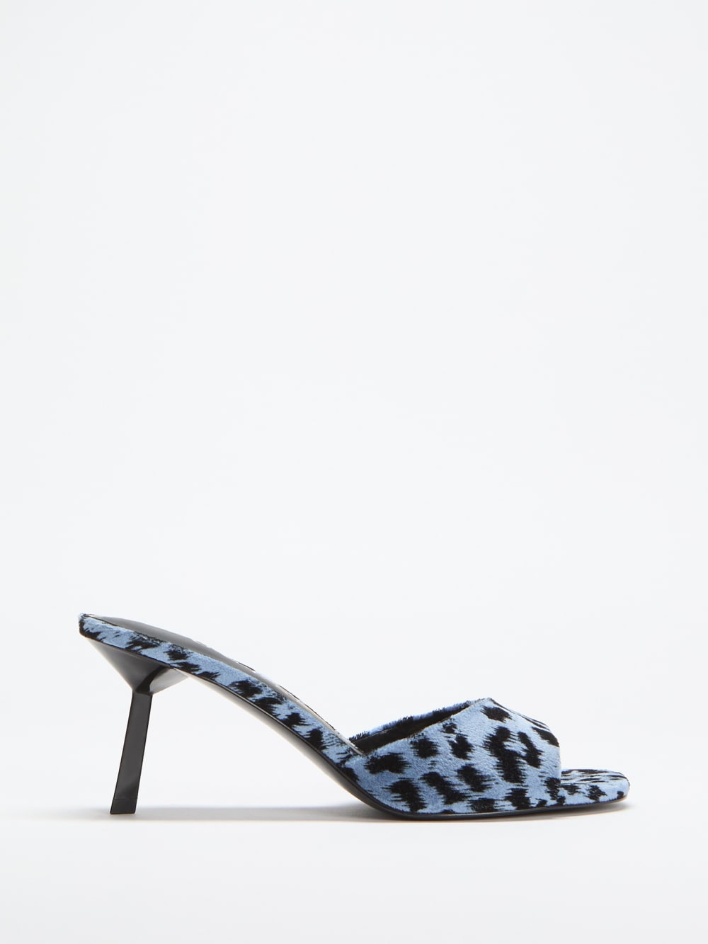 Carisse Velvet Stiletto Mule Sandals - Guess