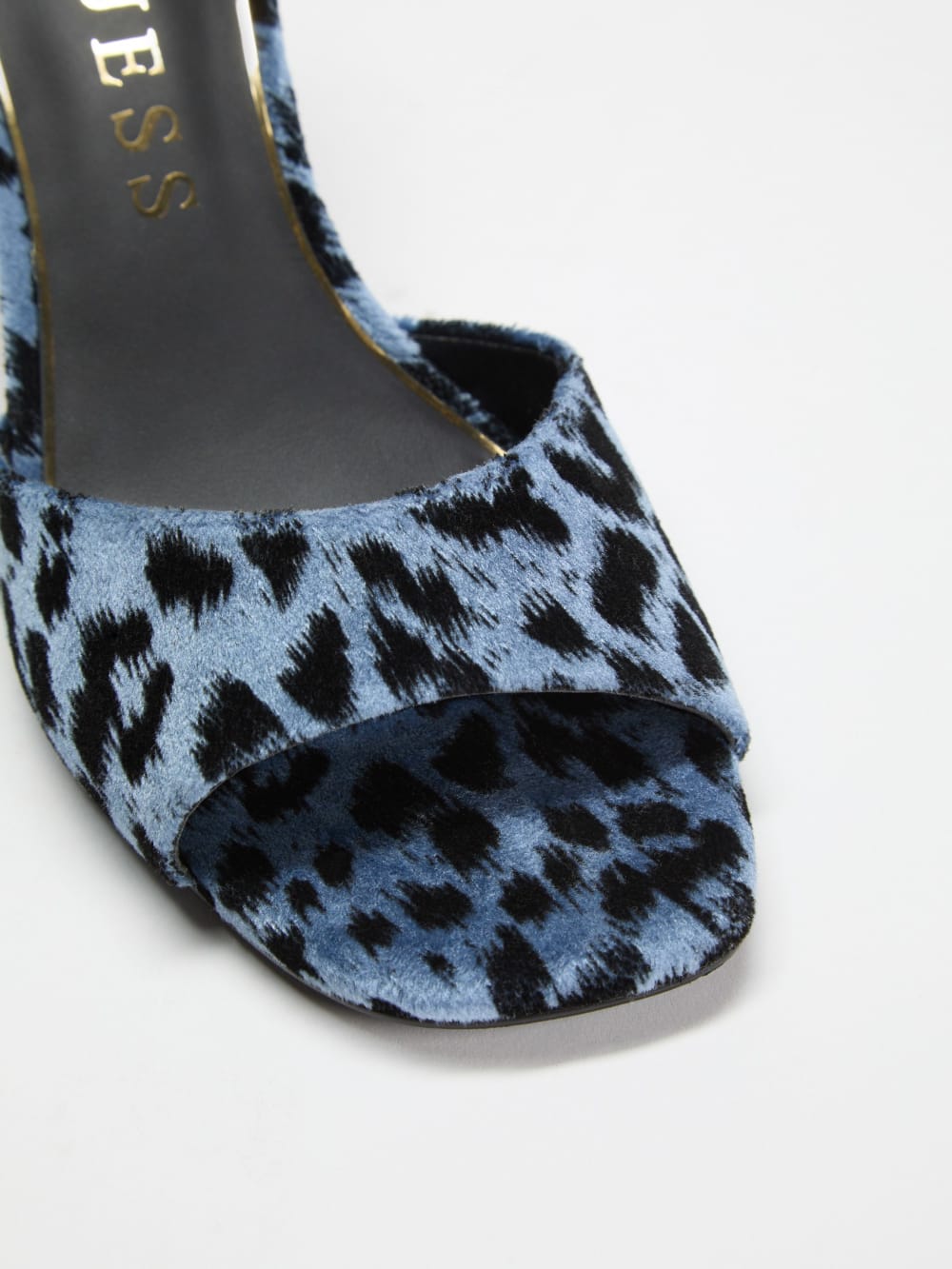 Carisse Velvet Stiletto Mule Sandals - Guess