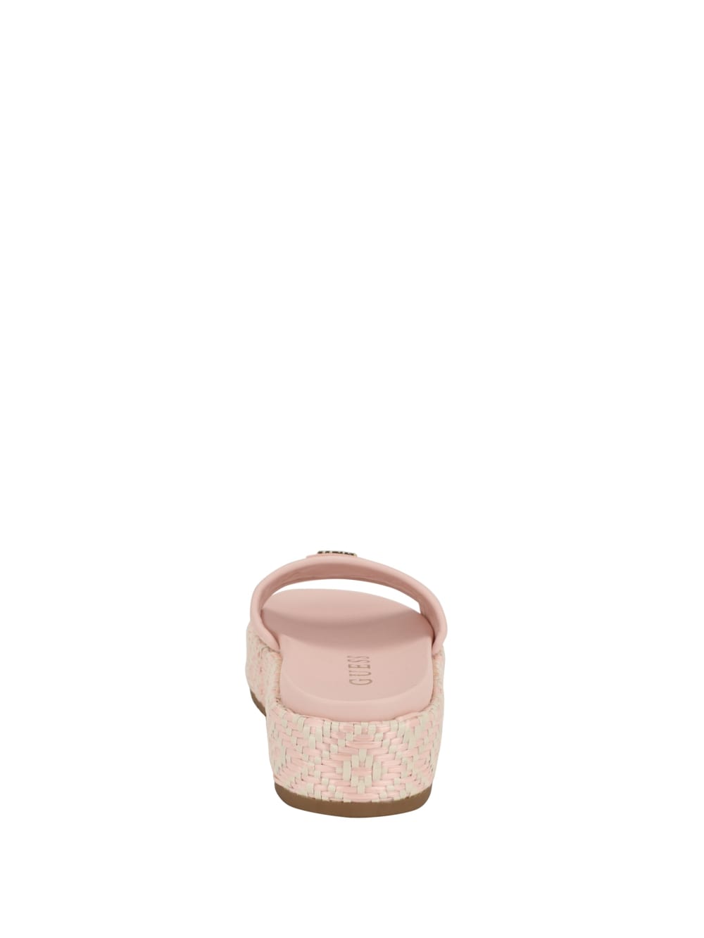 Longoh Raffia Platform Slide Sandals - Guess