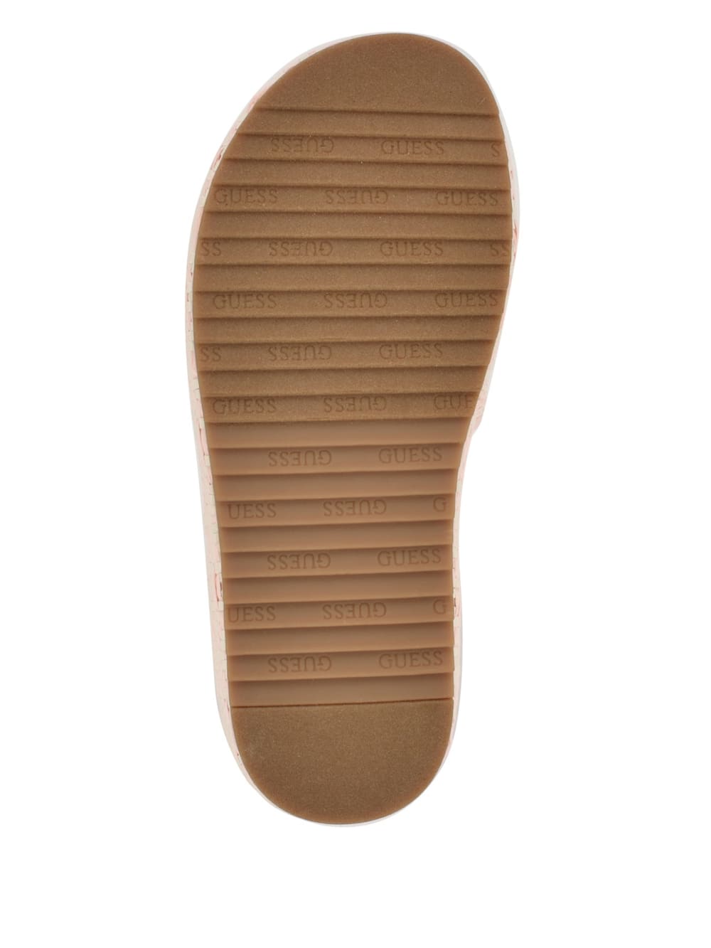 Longoh Raffia Platform Slide Sandals - Guess