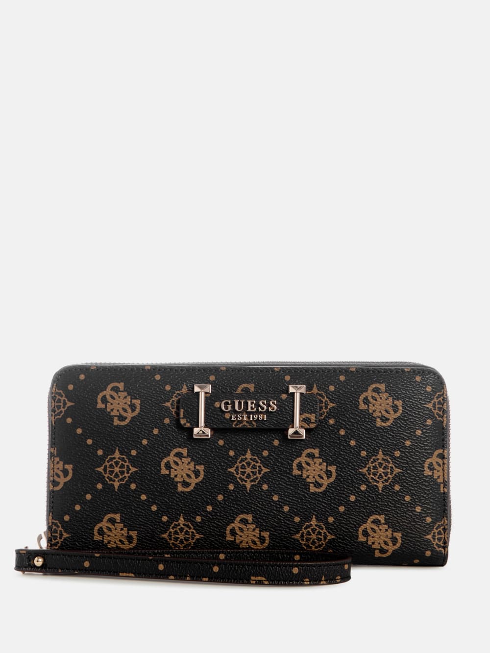 Carrie Quattro G Large Zip-Around Wallet - Guess