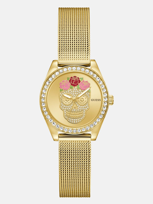 Gold-Tone Analog Watch - Guess