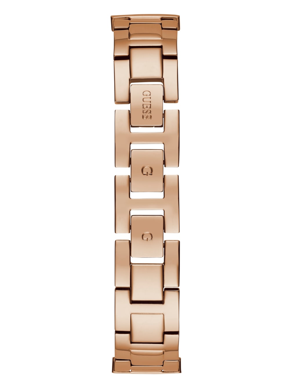 Rose Gold-Tone and Rhinestone Analog Watch - Guess