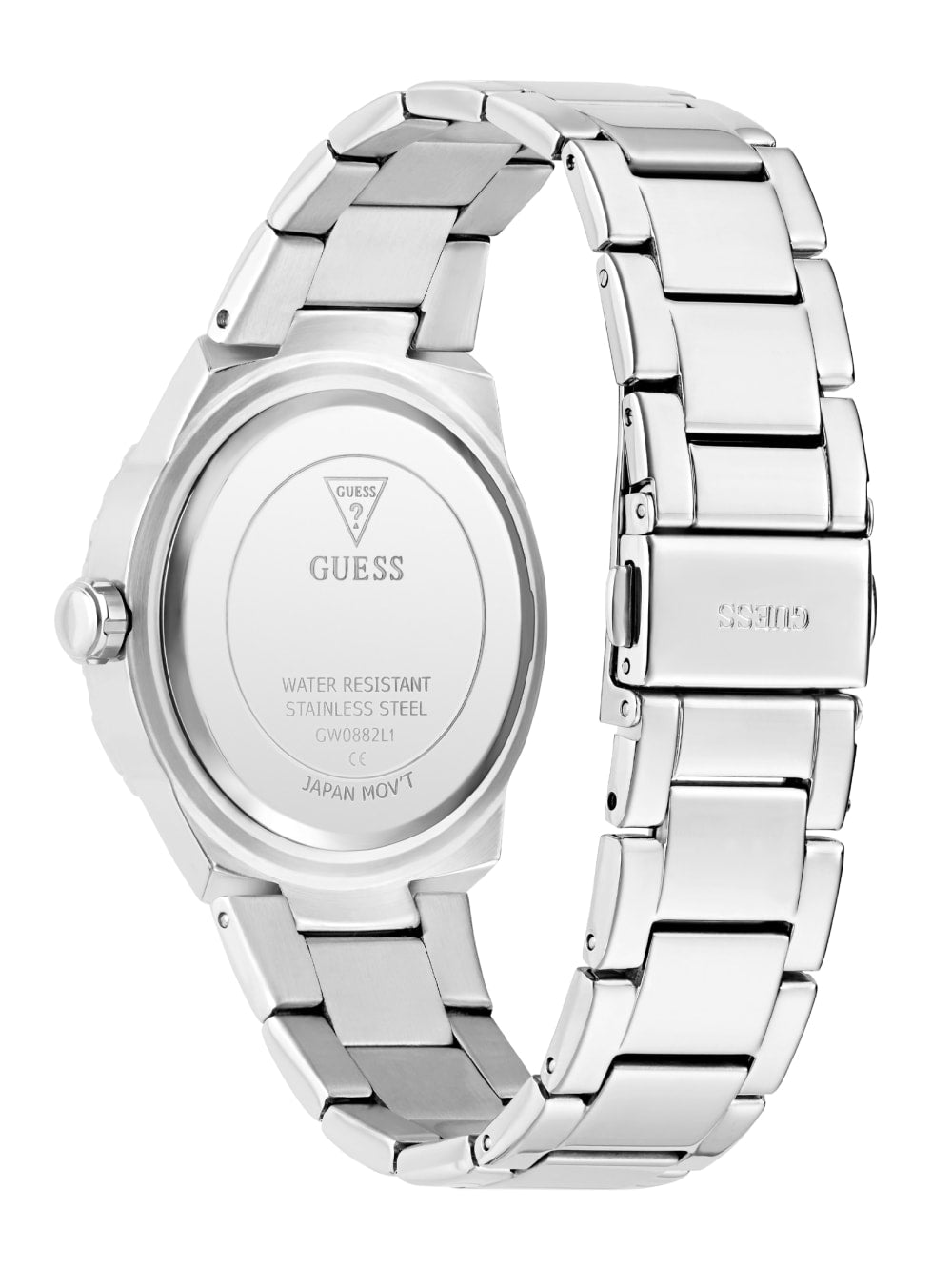 Silver-Tone Analog Watch - Guess