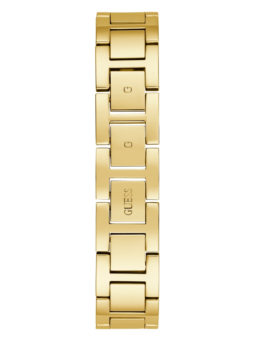 Gold-Tone Crystal Triangle Analog Watch - Guess