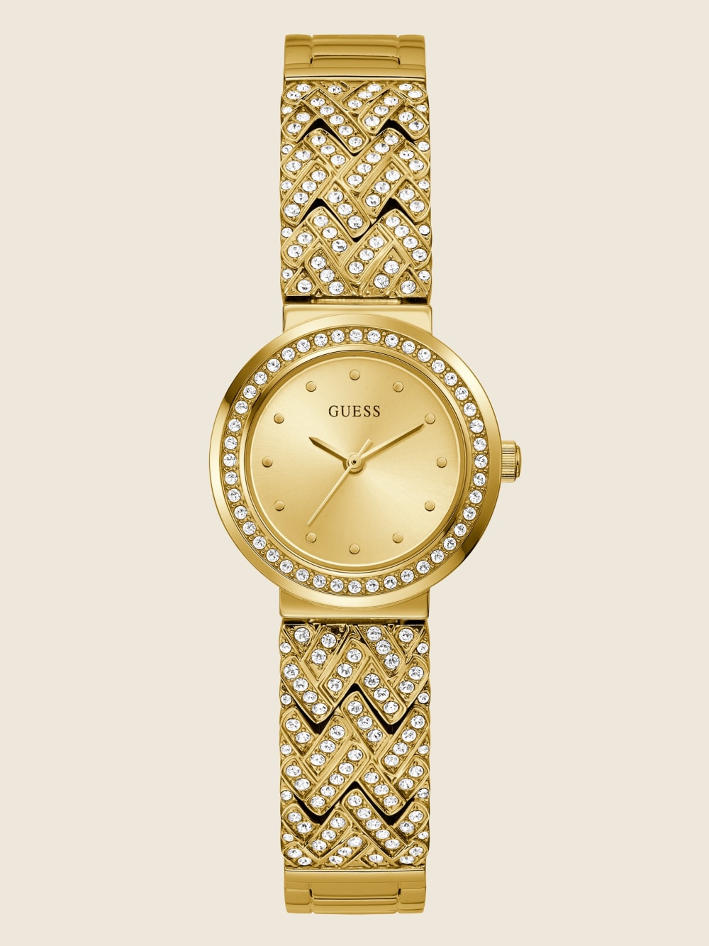 Gold-Tone Analog Watch - Guess