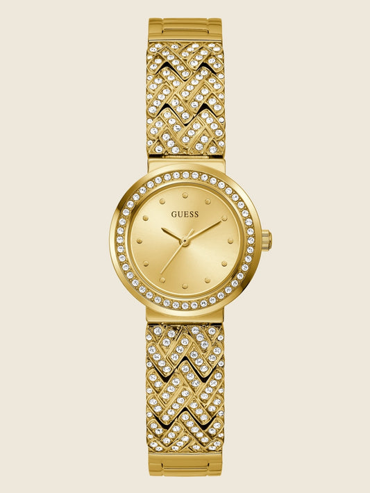 Gold-Tone Analog Watch - Guess