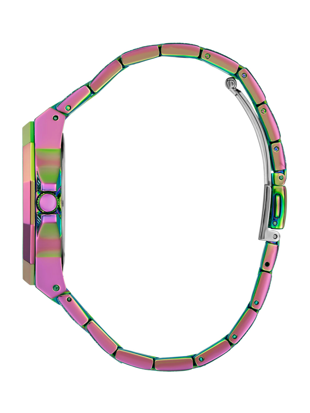 Multi-Tone G-Cube Analog Watch - Guess